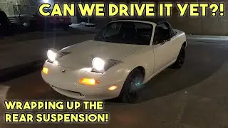 95 Miata: Rear Suspension Assembled!