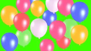 Balloons Green screen effects