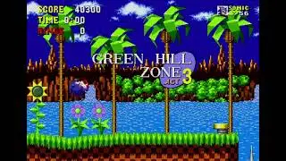 Me playing sonic 1 (part 1