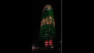 BARCELONA - Xmas 2012 @ Torre Agbar