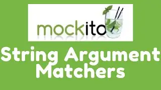Mockito 3 - String Argument Matchers
