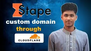 How to create a custom domain for Step io through cloudflare