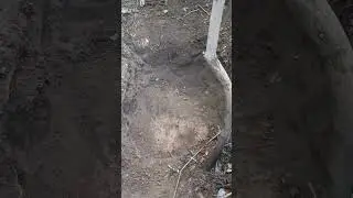 Выкопал эту яму около стены дачного домика вечером 7-ого Сентября, а сейчас утро 8-ого Сентября
