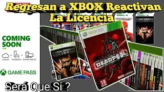 Regresan a XBOX Reactivan La Licencia