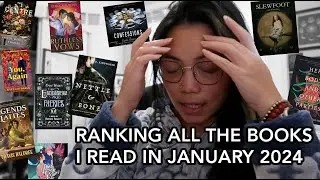 ranking the books i read in january 2024