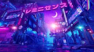 Reminiscence: Rain and Ambient Cyberpunk Street for Sleep & Relaxation | 2 Hours