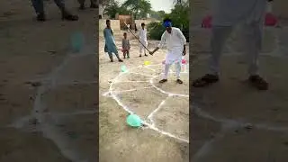 real game challenge | Balloon Bursting Contest | #shorts  #balloon #funny