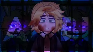 ALIBI MEME || Vanessa and Glitchtrap || Blood warning || FNaF