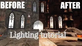 Unreal Engine Basic Lighting Tutorial | UE4 Light and post processing