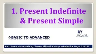 Present Indefinite Tense#Simple Present Tense#Tense