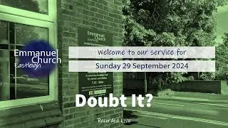 Sunday 29 September 2024 - Doubt It