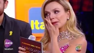 Programa da Eliana - Naomi Chora para participar da novela Carinha de Anjo