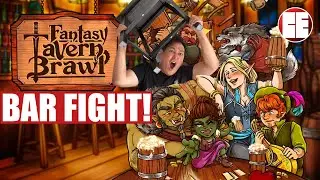 Fantasy Tavern Brawl (Board Game Overview, Unboxing, Tutorial & Impressions)