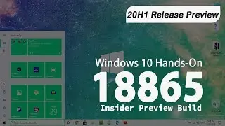 Windows 10 Build 18865 - 20h1 build | Cursor pointer colour, narrator, bug fixes and more