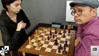 A. Moskvina (1694) vs D. Efimov (1682). Chess Fight Night. CFN. Rapid