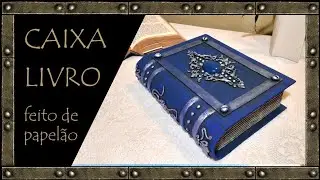 BOX BOOK / How to make a box in the shape of a book