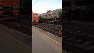 ЭТ2М-065 на станции Тюмень #споттинг #эт2м #тюмень