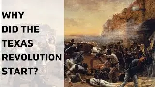 Why did the Texas Revolution start?