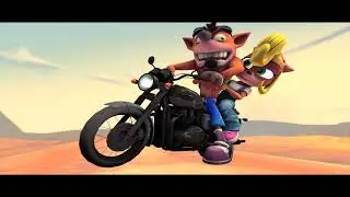 THE EPICNESS OF CRASH DRIVING MOTORCYCLE AND COCO THE RIDE!!!!!
