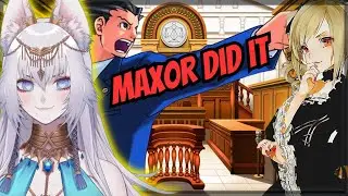 THIS MAX0R VIDEO IS  AMAZING | Live Dubbing a Confused Ace Attorney AI Reaction