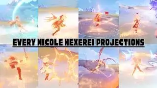NICOLE CREATES CLONE/PROJECTIONS! AND THEY ARE...