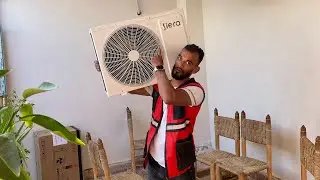 How to install an air conditioner step by step