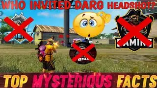 WHO INVENTED DARG HEADSHOT ??😱😱 || MYSTERIOUS FACTS 🤯🤯 || GARENA FREE FIRE 🔥🔥||