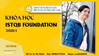GV Tạ Thị Thinh chuyên đào tạo và tổ chức thi ISTQB foundation và advance level ở 3 miền HN, DN, HCM