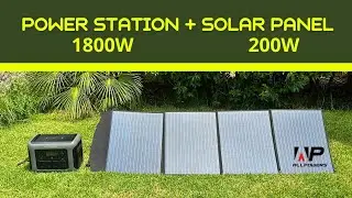 ΔΩΡΕΑΝ ΡΕΥΜΑ!! POWER STATION ALLPOWERS R1500 + SOLAR PANEL 200W