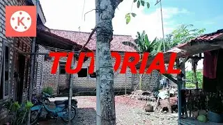 Tutorial Teks Behind Object Dengan Kinemaster