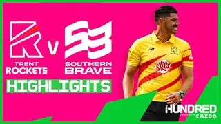 de Lange With 5 Wickets! | Trent Rockets vs Southern Brave - Highlights | The Hundred 2021