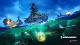 World of Warships. Подлодки.  | 1440p 60fps | RTX 3080