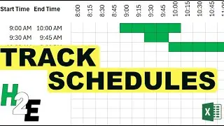 Create a Work Schedule in Excel