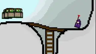 Анимация в стиле пикселей/animation in pixel style