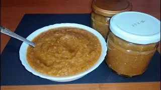 Икра из кабачков в рукаве