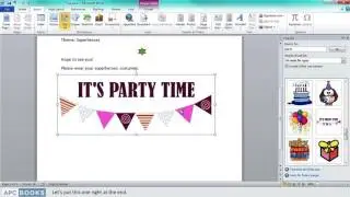 Microsoft Word 2010- Inserting Clipart