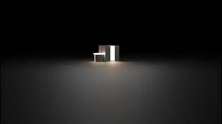 Sci-fi cube in blender