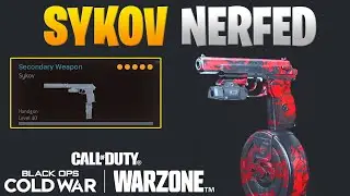 SYKOV NERF in WARZONE in 1.35 NEW UPDATE.. (PATCH NOTES)