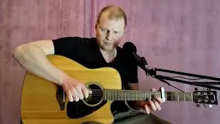 Сектор газа - вой на луну, кавер под гитару