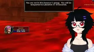 Warlock Lava Death Hardcore WoW Classic (Things go VERY WRONG in BRD)