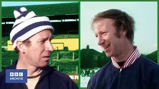 1973: CHARLTON BROTHERS Prepare to Meet as MANAGERS | BBC News | Classic BBC Sport | BBC Archive