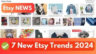 Etsy Trends 2024. What new Colors are in Trend? How to sell on Etsy