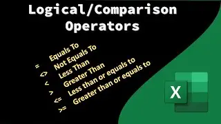 How to use Logical Or comparison operators In Excel | Understand Operators