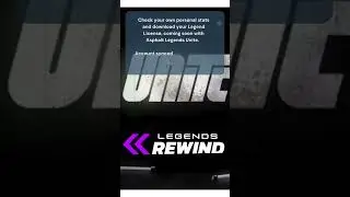Legends Rewind is Coming  #asphaltlegendsunite #ALURewind