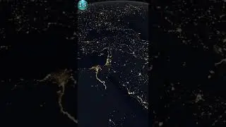 THE EARTH AT NIGHT FROM SPACE. #space #earth #night