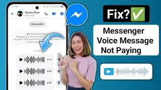 How to Fix Messenger Voice Message Not Playing (2025) | Voice Message Not Loading Problem 