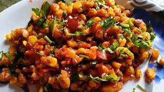 Sweet Corn Chilli Recipe | Crispy fried corn | Healthy starter recipe