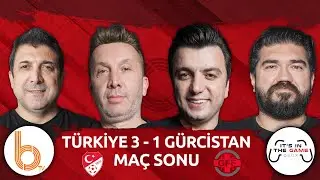 Türkiye 3-1 Gürcistan Maç Sonu | Bışar Özbey, Evren Turhan, Rasim Ozan Kütahyalı, Oktay Derelioğlu