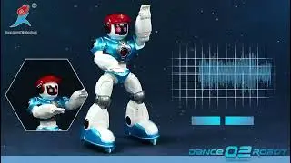 SHOW Intelligent Singing and Dancing Hip Hop Street Dance Remote Control Robot Toy for Kids