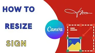 how to resize sign using  canva free | resize sign resize in phone 